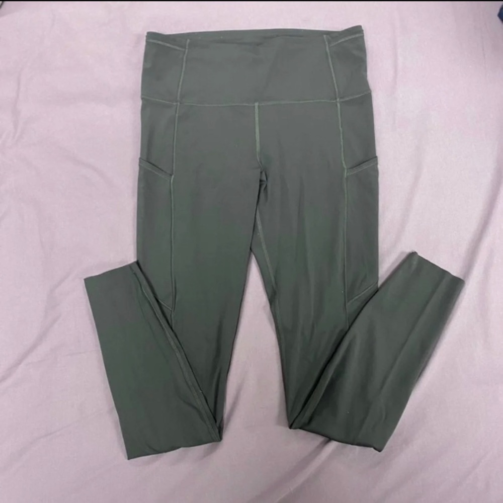 Graphite grey fast and free lululemon leggings